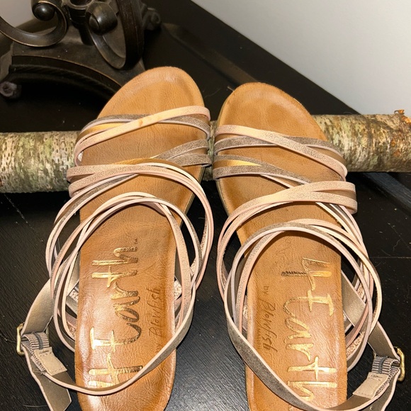 Blowfish Metallic Sandles - Picture 2 of 3